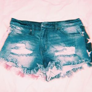 Target Fourth of July Jean Shorts